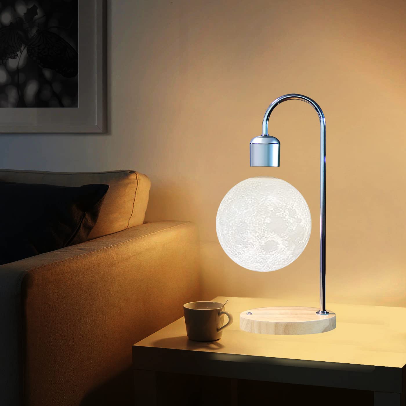 Magnetic Levitation Moon Light - Auto Furnish