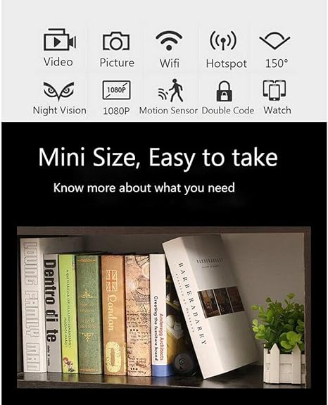 A9 Mini Wireless Security Camera - Auto Furnish