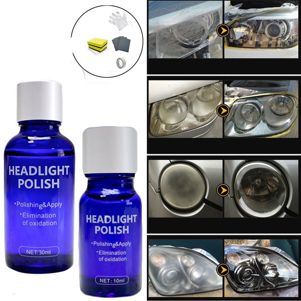 Car Headlight Renovation Repair Agent - Auto Furnish