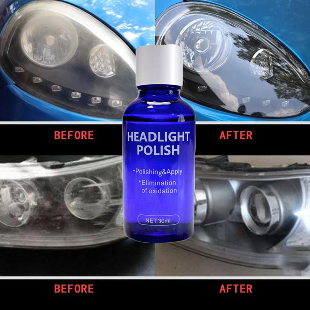 Car Headlight Renovation Repair Agent - Auto Furnish