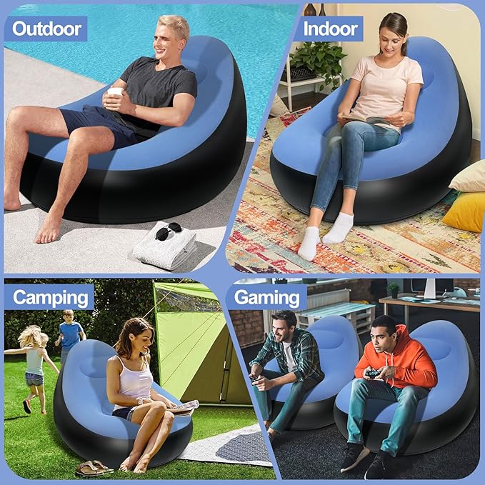 Portable Inflatable Sofa - Auto Furnish