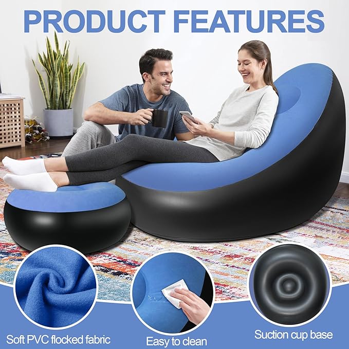 Portable Inflatable Sofa - Auto Furnish