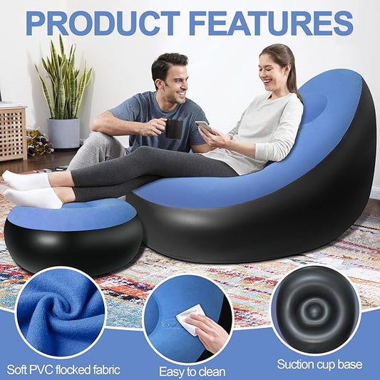 Portable Inflatable Sofa - Auto Furnish