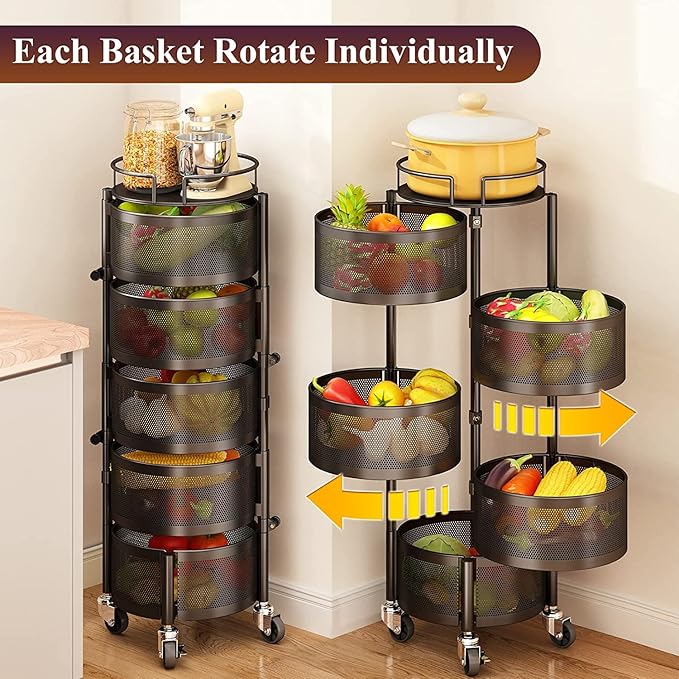 Fruit and Vegetable Basket Bowls - Auto Furnish